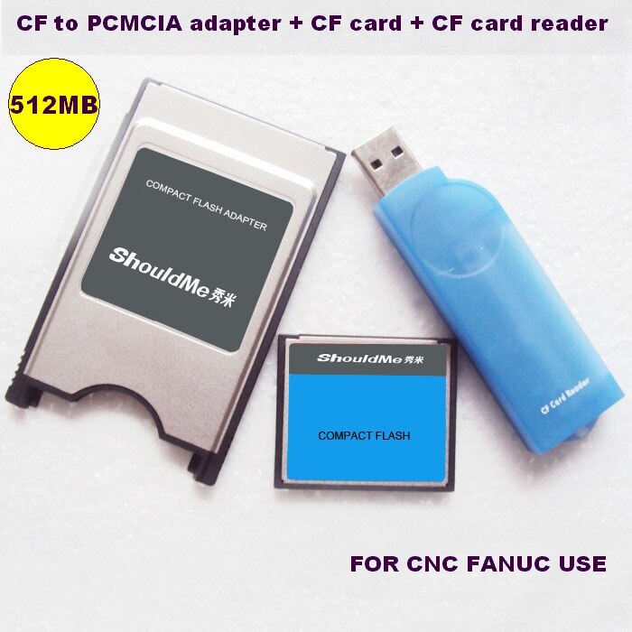 CF ī PCMCIA ī   CF ī ,  Fanuc ޸ , 3 in 1 ޺, 512MB